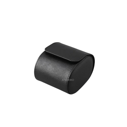 WATCH TRAVEL CASE ROLL (1 SLOT) BLACK